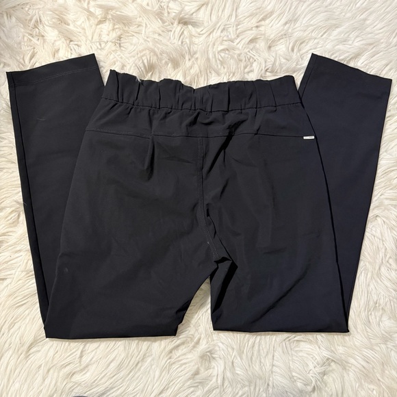 NWT Vuori Miles Ankle Crop Black Trouser Pants Travel Lightweight Packable XS - Picture 8 of 12